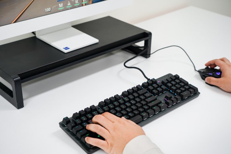  기계식 키보드 로지텍 G512 GX Red 리니어 후기, 빠른 반응, 조용한 타건감, 게임하기 딱 좋다!