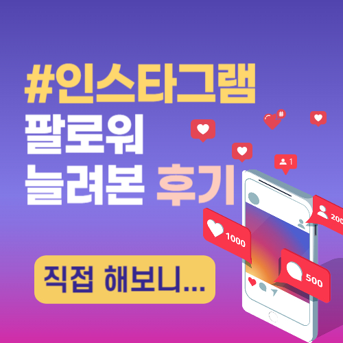  인스타그램 팔로워 늘리기 직접 해보고 깜짝 놀란 솔직 후기(feat. SNS 플레이)