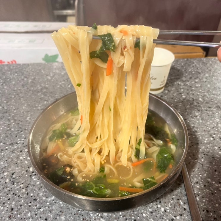  동대구시장 2,500원 칼국수 맛집 소개