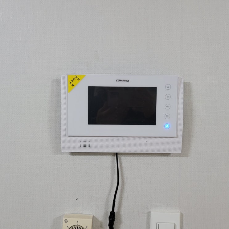  수원 팔달구 화서주공5단지 코맥스 비디오폰 CAV-70C 설치