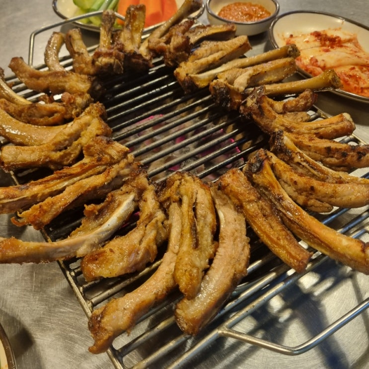  군포역맛집 쪽갈비와 김치수제비 조합 끝내주는 예감쪽갈비