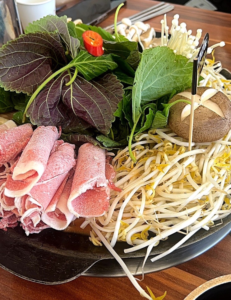  양산 해장으로 딱 순대전골 맛집 정성순대 물금점
