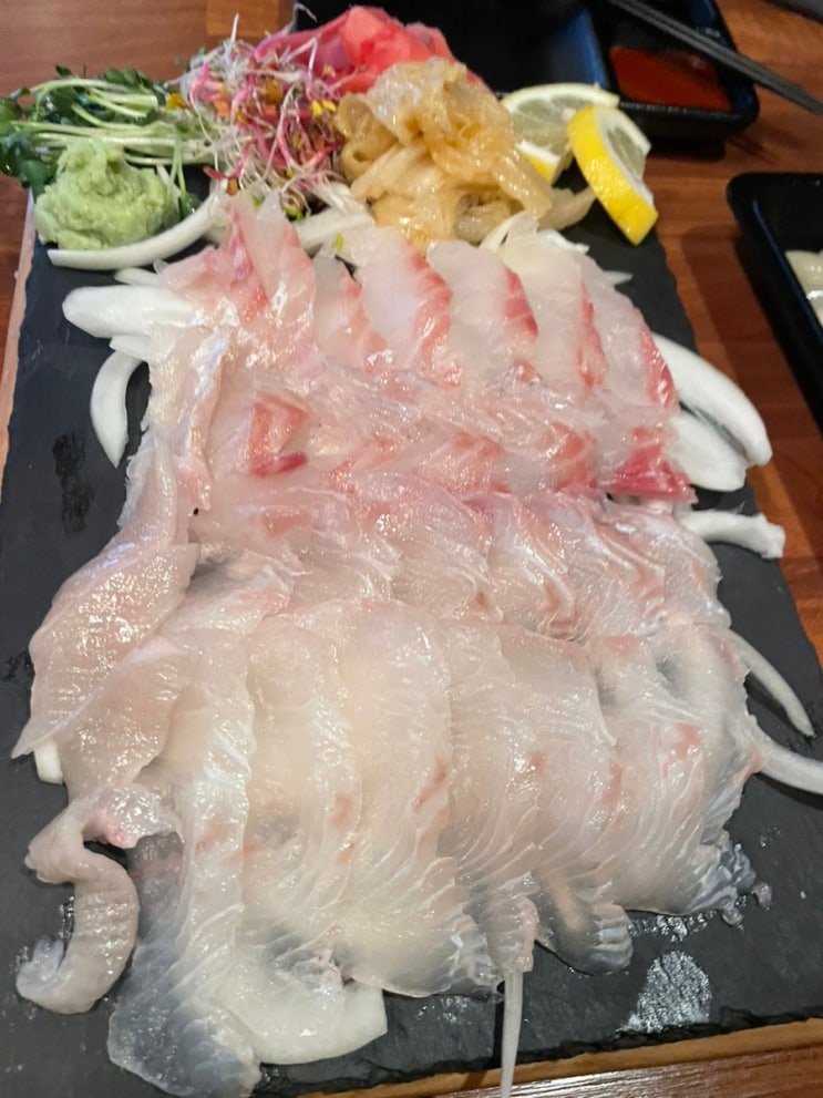  인천 구월동 싱싱한 회 맛집 퓨전회포차 고래수산