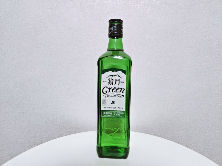  [소주리뷰] 경월 그린 20도 (鏡月 Green 20)