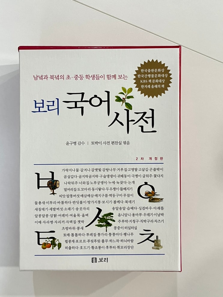 초등학교 입학준비: 초등 국어사전 보리국어사전 개정판, 꼬마대장 첫 국어사전.