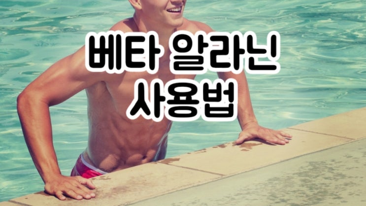  베타알라닌 betaalanine 사용법 주의사항 (효능 주의사항 함유식품 권장섭취량)