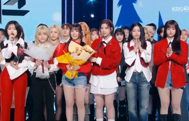 엔믹스, 신곡 '대시'로 일냈다...JD1 꺾고 '뮤직뱅크' 첫 1위 엔믹스, 신곡 '대시'로 일냈다...JD1 꺾고 '뮤직뱅크' 첫 1위