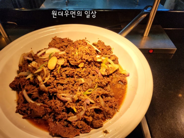  소노벨 비발디파크 셰프스키친 음식 종류 둘러보기