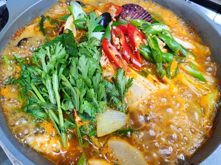  가자미 매운탕 끓이는 법, 생선 매운탕 레시피