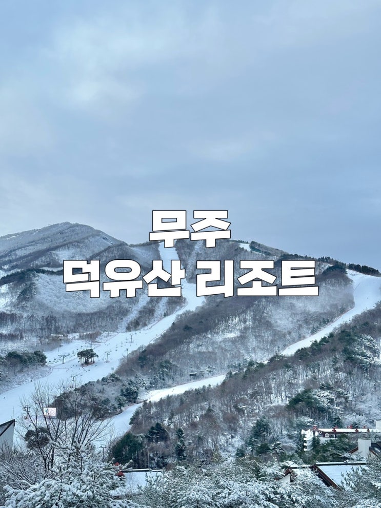  무주 | 무주덕유산 리조트 (룸컨디션, 뷰, 체크인오픈런, 주방시설, 어매니티)