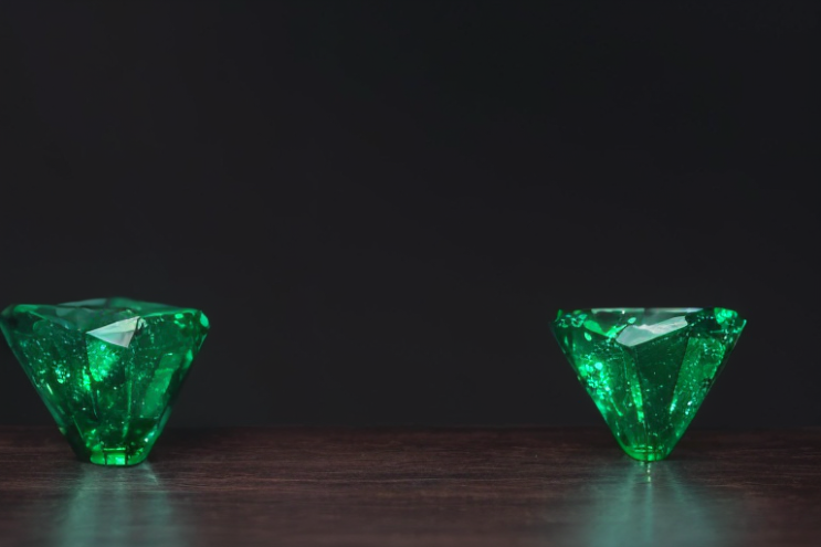 [Ai Greem] 사물_보석 035: Free commercially available images of Emerald and Green Gems, Green Jewelry
