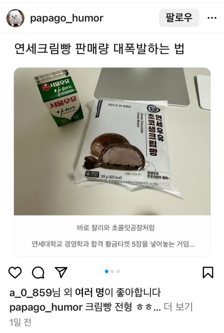 [마케팅] 연세우유대 크림빵전형 합격생