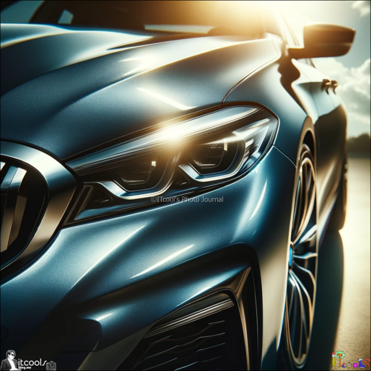 세련된 선택: 블루스톤 메탈릭, BMW의 색상 예술