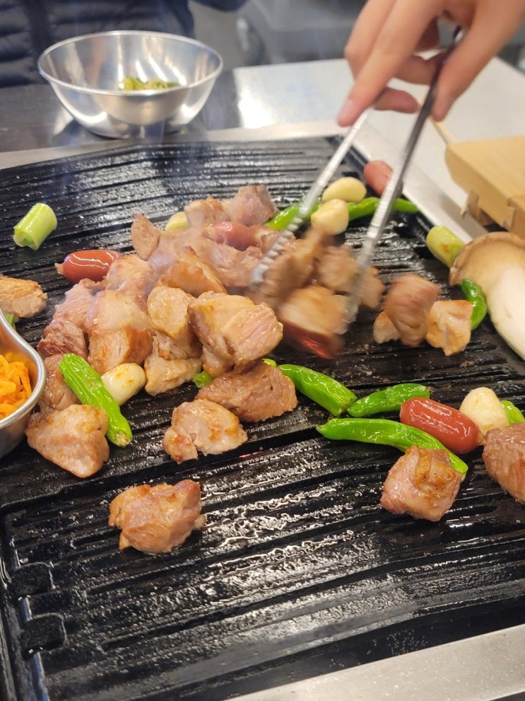  [여수] 학동 삼겹살 맛집 꼭대기연탄 다녀온 후기