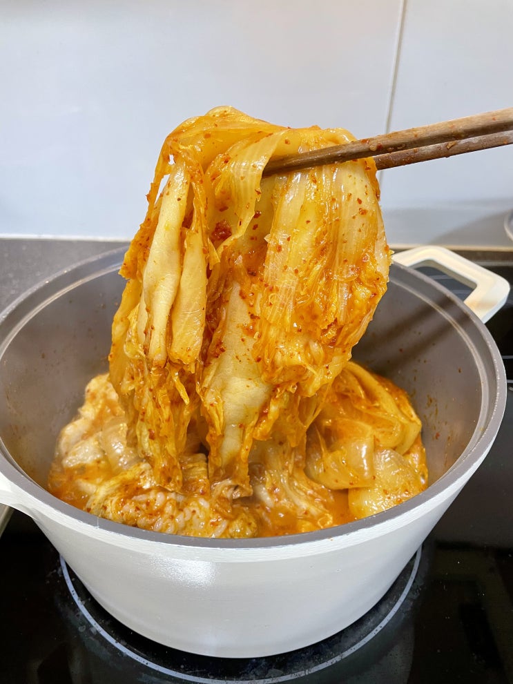 1월 넷째주 주말 만찬 묵은지 김치찜 / 슬쌍디아빠 이동섭