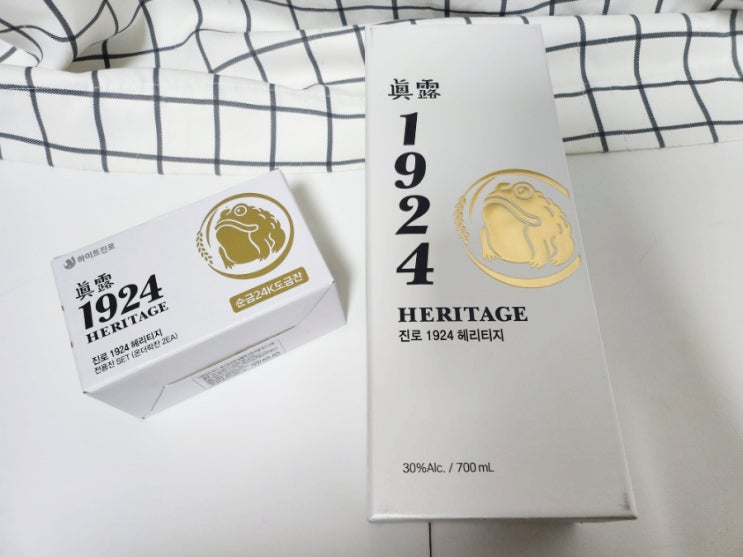  진로 1924 헤리티지 특별한 패키징, 가격, 도수, 맛