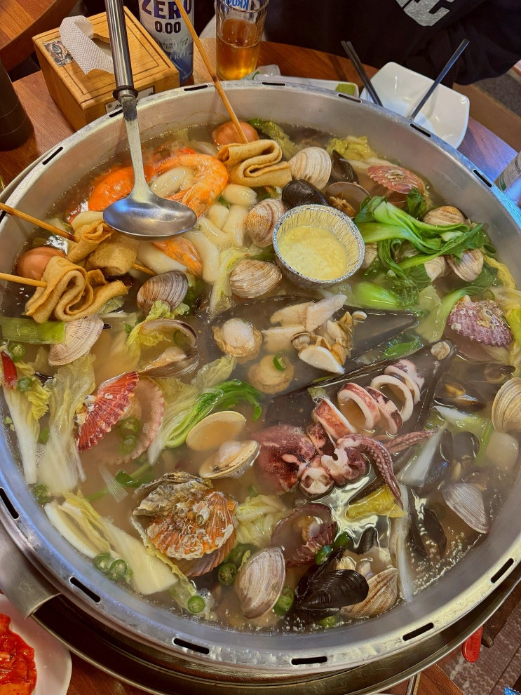  서울 수유 맛집 겨울 술안주로 딱인 조개전골 조개깡패연구소