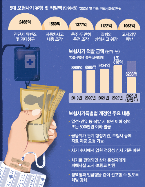 “며칠 입원하고 수억원 개꿀”…처벌 확 높인 보험사기 방지법 국회 통과 “며칠 입원하고 수억원 개꿀”…처벌 확 높인 보험사기 방지법 국회 통과