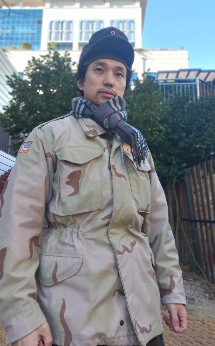  미군 M65 사막3색(DCU)패턴