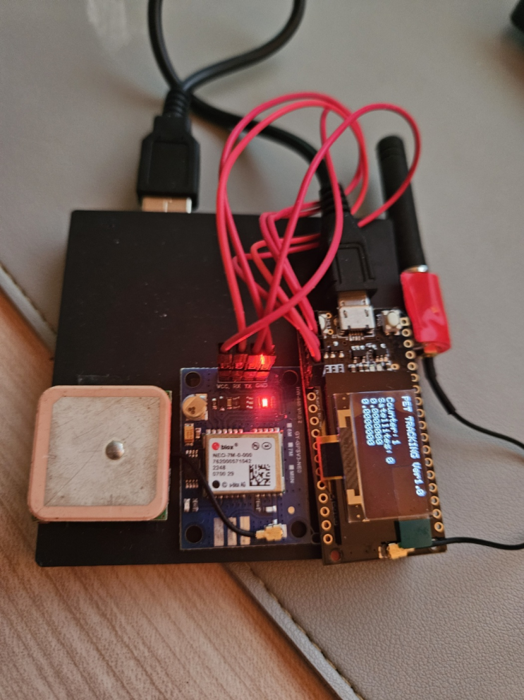  [LoRa Tracking] 3.4. TTGO LoRa32 OLED + GPS (full code)