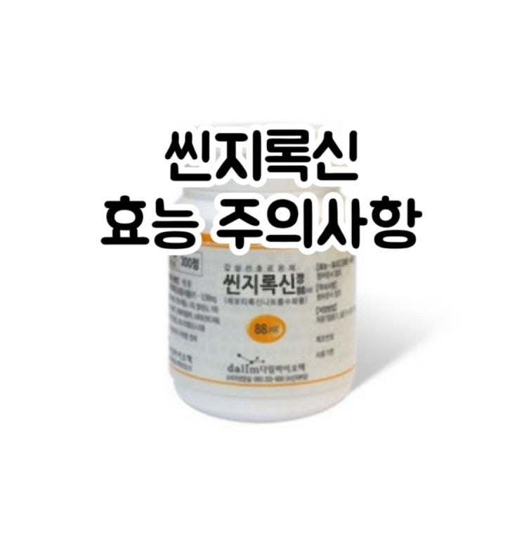  씬지록신 정 88μg 레보티록신 Levothyroxine 에 대해 알아보자!(효능 용법 부작용 주의사항 임부 수유부)