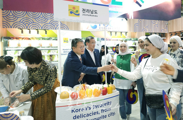  전남 농수산식품 수출액 전년보다 13% 증가한 6억 3천만 달러 역대 최고