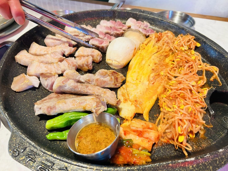  주안역 삼겹살 맛집 주안 김치삼겹살 돼슐랭
