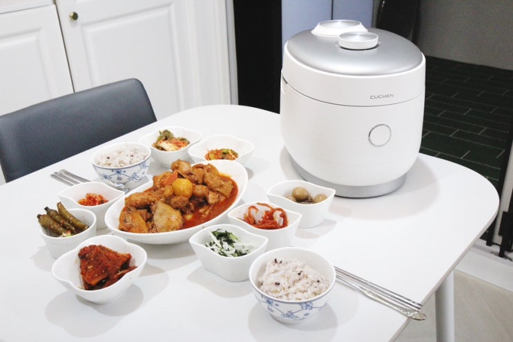 6인용 전기압력밥솥 쿠첸 트리플 스마트싱스로 잡곡밥도 맛있게! 6인용 전기압력밥솥 쿠첸 트리플 스마트싱스로 잡곡밥도 맛있게!