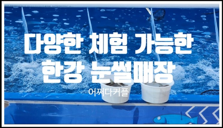 겨울 실내를 벗어나 아이와 가볼만한곳 한강 눈썰매장