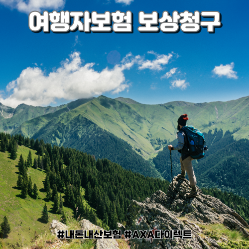 AXA다이렉트 내돈내산 여행자보험 보상서류 및 청구후기