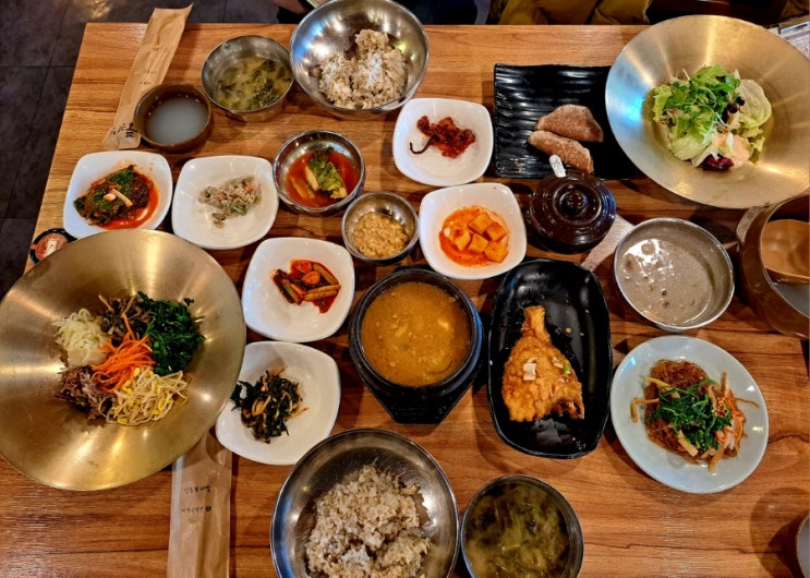  부산 기장 오시리아 맛집 "풍원장 안동보리밥" 상다리 부러지는 푸짐한  한정식 맛집