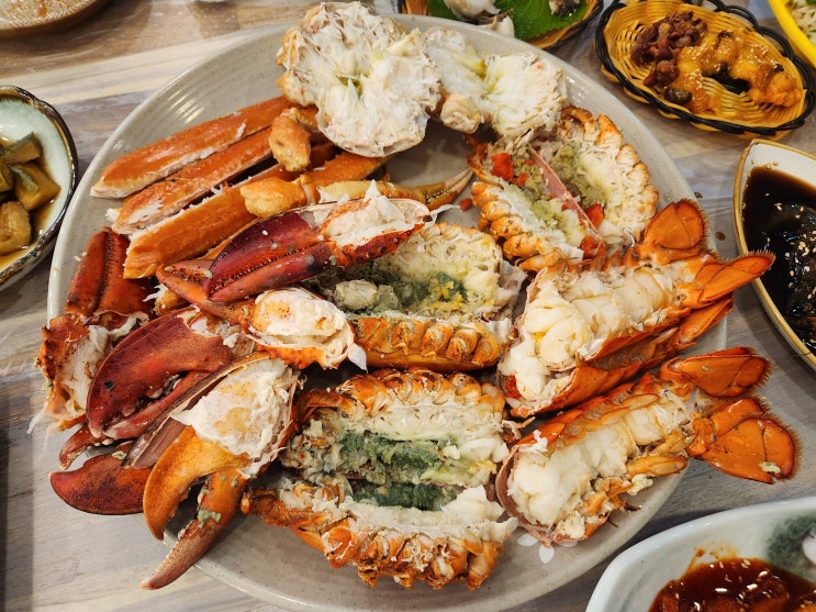  기장 대변항 맛집, 금빛대게 금빛새우 부산 대게 랍스타