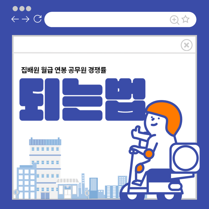 집배원 월급 연봉 공무원 경쟁률 복장 실수령액 (Feat.우체국)