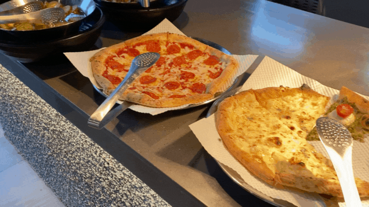  대전 관평동 맛집 피자뷔페 피자보틀 무한리필 점심 후기