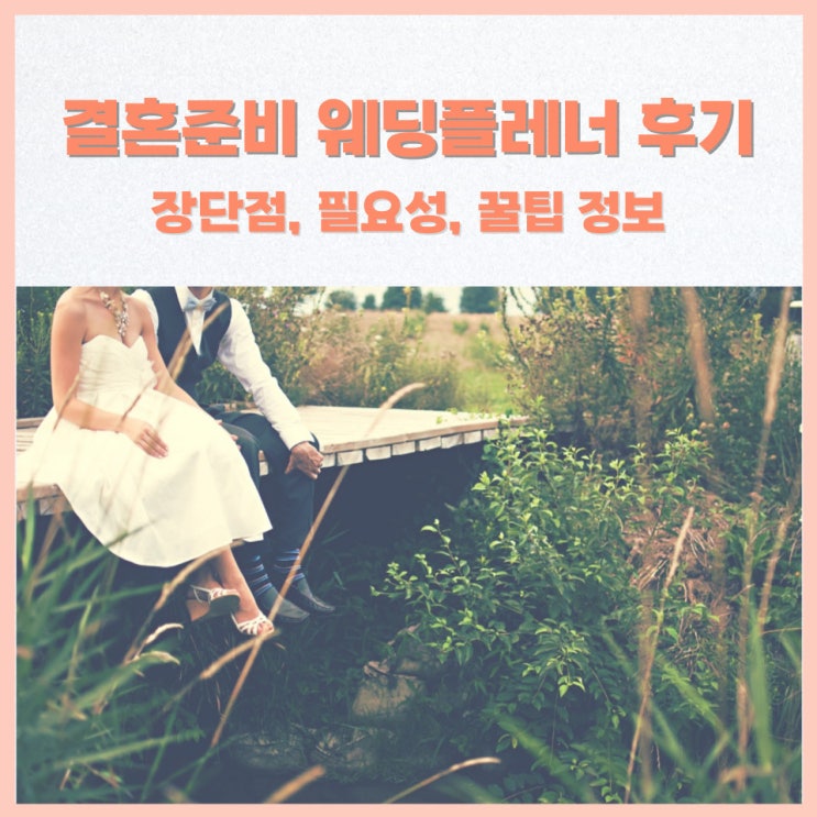  결혼준비, 비동행 웨딩플래너 후기와 장단점(다이렉트)