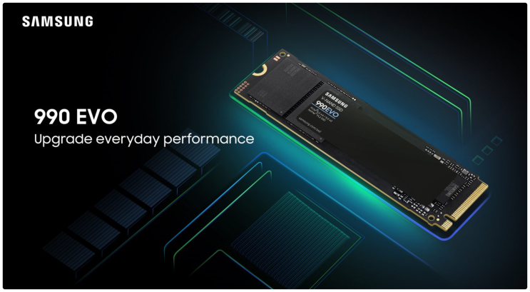  삼성 990 EVO NVMe SSD 공식 출시
