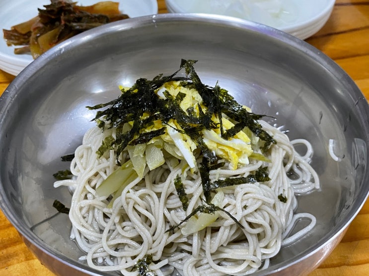  [강릉] 권오복식당 메밀국수 순메밀 100% 넷플릭스 막국수 맛집