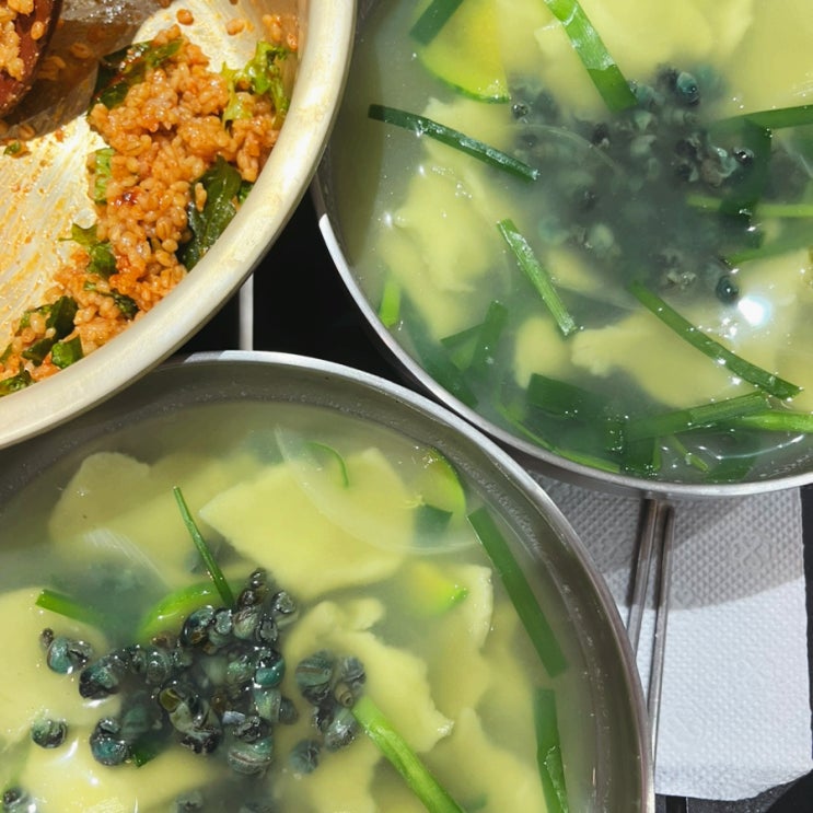  무주 덕유산 맛집 무주청정다슬기맛집 다슬기 손수제비 솔직후기