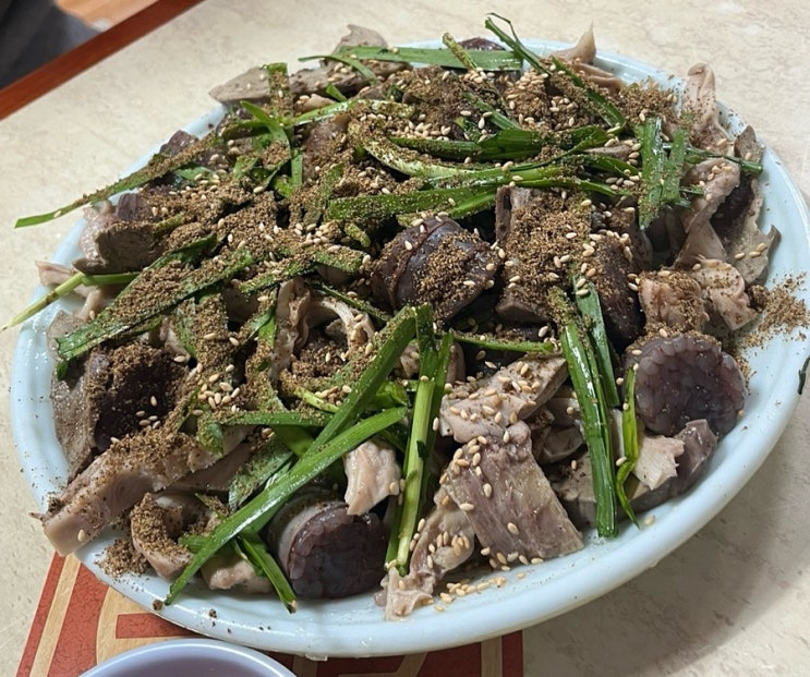  광주 대인시장 순대 맛집 나주식당
