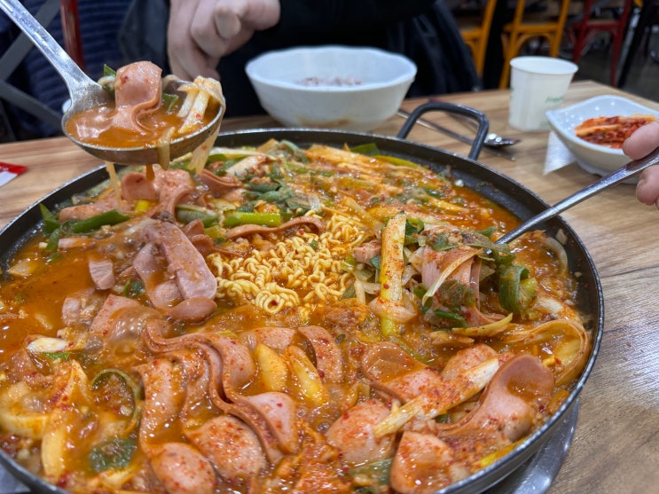  [동탄노작공원] 운암명가부대찌개 햄폭탄부대찌개 드시고 싶다면 고고