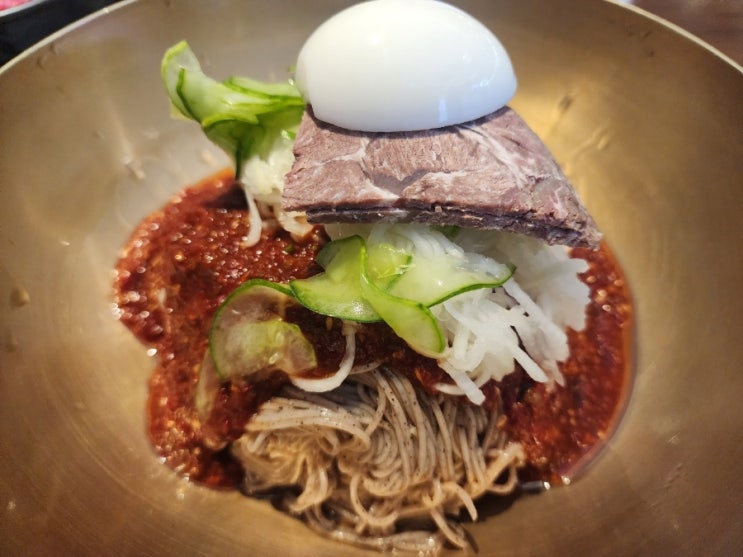  영통역 냉면, 육회 GOOD! 투뿔 소고기 맛집 우교당을 방문하다.