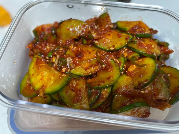  애호박무침 레시피
