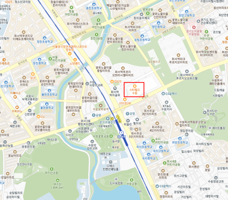  스타필드 수원 대박, 주변 아파트는?