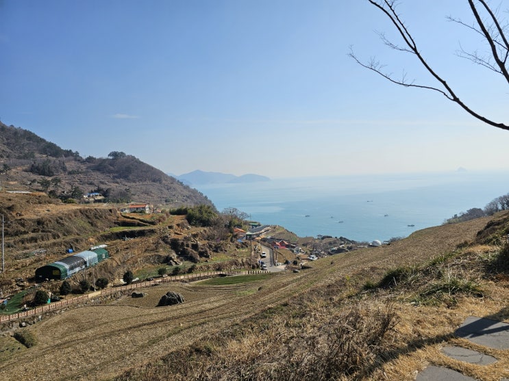  경남 남해 드라이브코스 다랭이마을 바닷가 풍경
