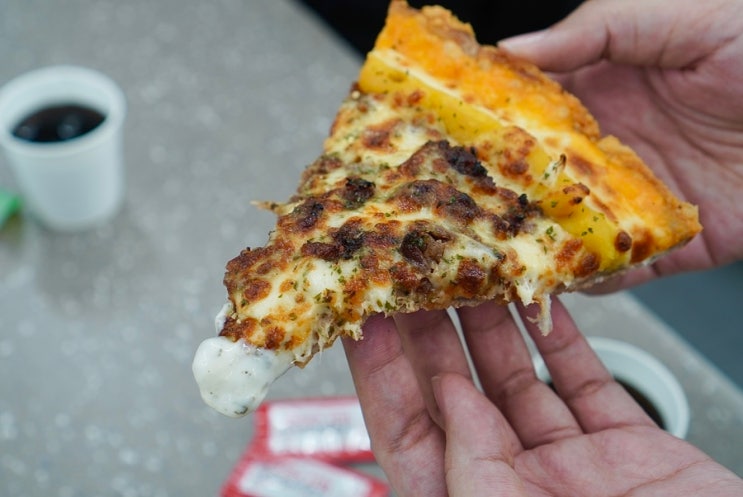 의정부동 피자 자가제빵 선명희피자 의정부점 포장 후기
