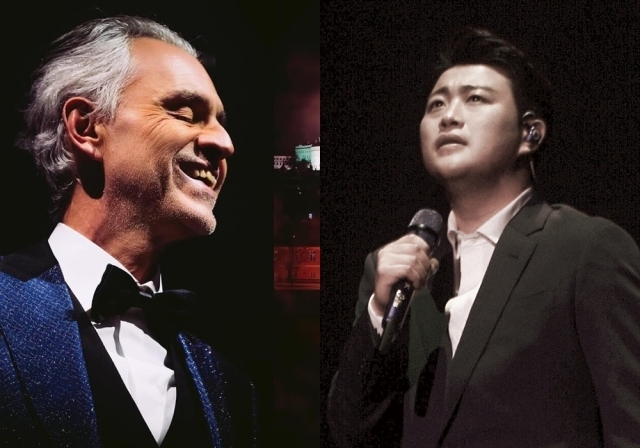 [단독] <b>김호중</b> "<b>보첼리</b> 곡 <b>선물</b> 뜻깊어…나의 목소리로 보답... 