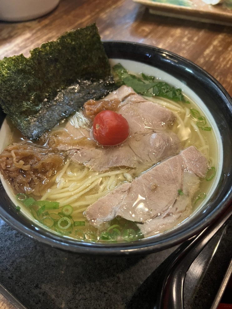  오사카 우에혼마치 현지인추천 라멘 맛집 멘노야