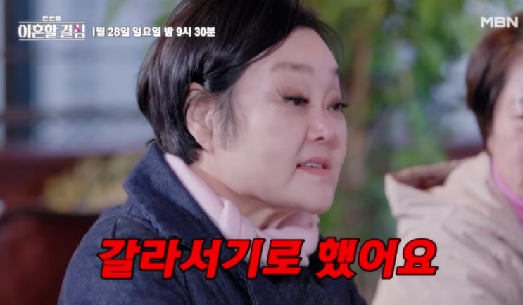 한 번쯤 이혼할 결심(3회) <b>이혜정</b> <b>고민환</b>부부 이혼후 오윤아의... 