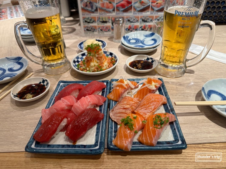  오사카 난바역 현지인 맛집! 스시 사카바 사시스 찐후기&유의사항