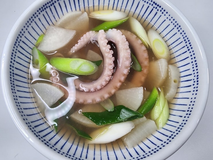  낙지연포탕 레시피, 연포탕 만드는법 산낙지 손질